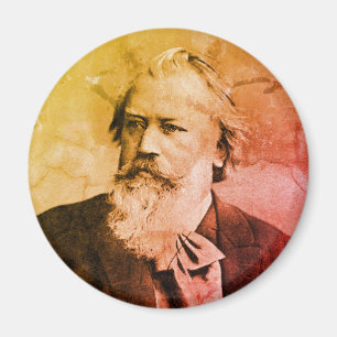 Johannes Brahms (1889) Magnet