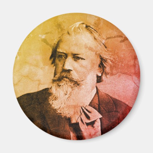 Johannes Brahms (1889) Magnet (Devant)