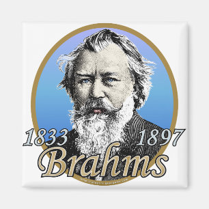 Johannes Brahms Magneet