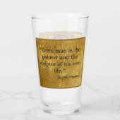 Johannes Chrysostomus l Orthodox l Pictogram l Kat Glas (Achterkant)