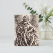 Johannes de Doper die het Lam vasthoudt Briefkaart (Staand voorkant)