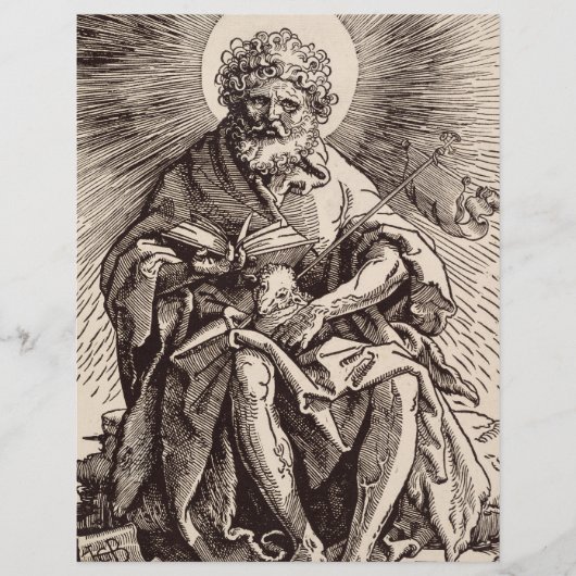 Johannes de Doper met het Lam Flyer (Voorkant)