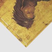 Johannes de Doper Orthodox Christelijk Icoon Tissuepapier (Detail)