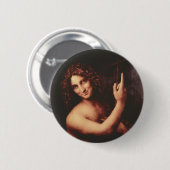 Johannes de Doper Ronde Button 5,7 Cm (Voorkant /achterkant)