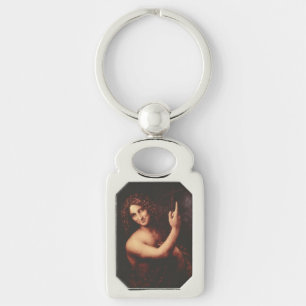 Johannes de Doper van Leonardo daVinci Sleutelhanger
