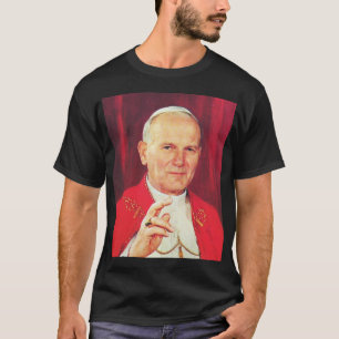 Johannes Paulus II bisschop van Rome T-shirt