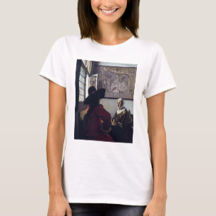 Johannes Vermeer, agent en lachend meisje T-shirt