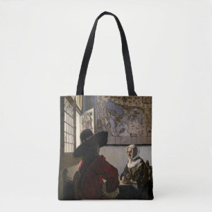 Johannes Vermeer - Agent met een Laughing Girl Draagtas