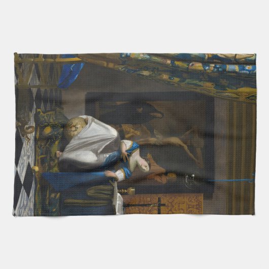 Johannes Vermeer - Allegory of Faith Theedoek (Horizontaal)