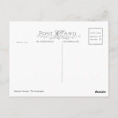 Johannes Vermeer - Carte Postale Geographer (Dos)