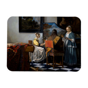 Johannes Vermeer - concert Magneet