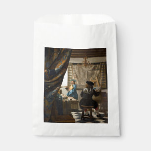 Johannes Vermeer - De Allegory of Painting Bedankzakje