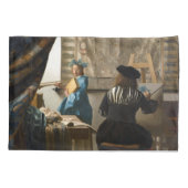 Johannes Vermeer - De Allegory of Painting Kussensloop (Achterkant)