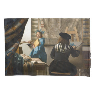 Johannes Vermeer - De Allegory of Painting Kussensloop
