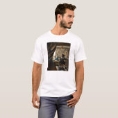 Johannes Vermeer - De Allegory of Painting T-shirt (Voorkant volledig)
