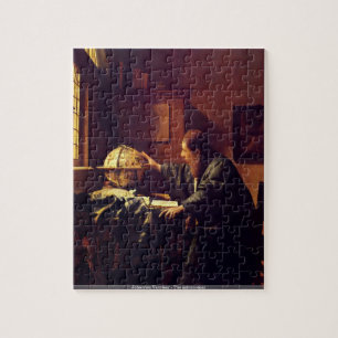 Johannes Vermeer - De astronomeerpuzzel Legpuzzel