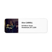 Johannes Vermeer - De Astronomer Etiket (Voorkant)