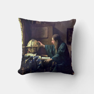 Johannes Vermeer - De Astronomer Kussen