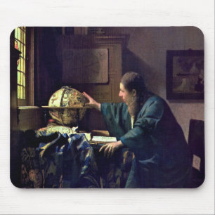 Johannes Vermeer - De Astronomer Muismat
