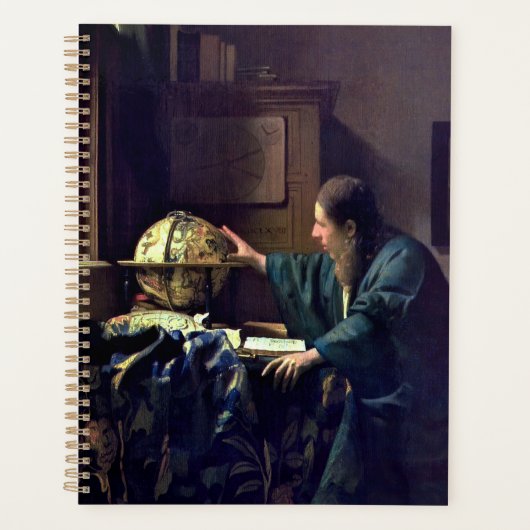 Johannes Vermeer - De Astronomer Planner (Voorkant)