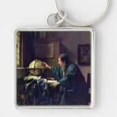 Johannes Vermeer - De Astronomer Sleutelhanger (Voorkant)