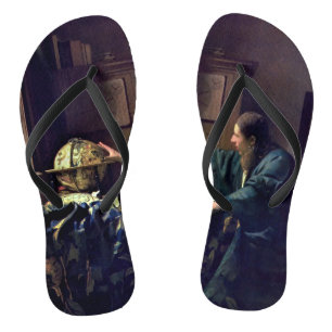 Johannes Vermeer - De Astronomer Teenslippers