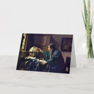 Johannes Vermeer - De Astronoom Kaart