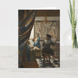 Johannes Vermeer, De kunst van het schilderen Kaart