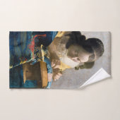 Johannes Vermeer - De Lacemaker Bad Handdoek (Handdoek)