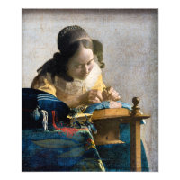 Johannes Vermeer - De Lacemaker