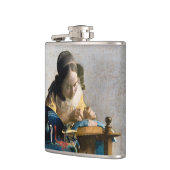 Johannes Vermeer - De Lacemaker Heupfles (Links)