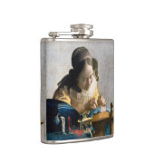 Johannes Vermeer - De Lacemaker Heupfles (Rechts)