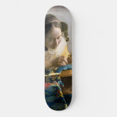 Johannes Vermeer - De Lacemaker Skateboard (Voorkant)