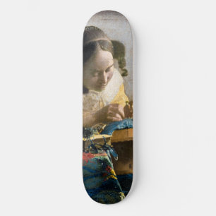 Johannes Vermeer - De Lacemaker Skateboard