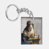 Johannes Vermeer - De Lacemaker Sleutelhanger (Voorkant Links)