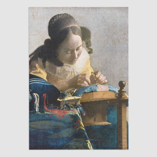 Johannes Vermeer - De Lacemaker Tissuepapier