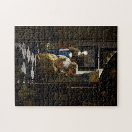 Johannes Vermeer - De Liebesbrief Legpuzzel (Horizontaal)