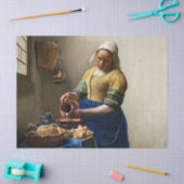 Johannes Vermeer - De Melkmeid Tissuepapier (Craft)