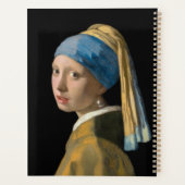Johannes Vermeer - Fille avec une oreille perle (Dos)