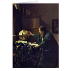 Johannes Vermeer - Het astronomeerschilderen