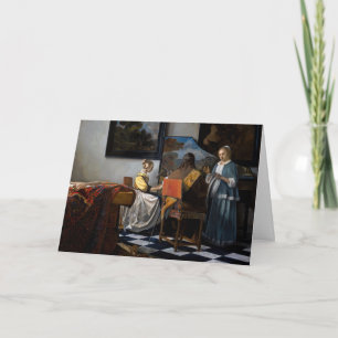Johannes Vermeer - Het concert Kaart