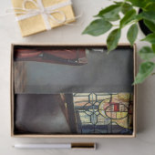 Johannes Vermeer - Het glas wijn Tissuepapier (Geschenk)