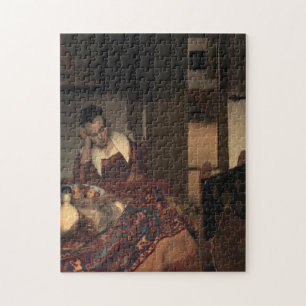 Johannes Vermeer, Jonge vrouwen slapen Legpuzzel