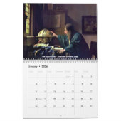 Johannes Vermeer Kalender (Jan 2026)