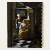 Johannes Vermeer - La lettre d'amour (Dos)