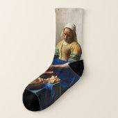 Johannes Vermeer - La Milkmaid (Gauche - extérieur)
