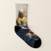 Johannes Vermeer - La Milkmaid (Droite extérieur)