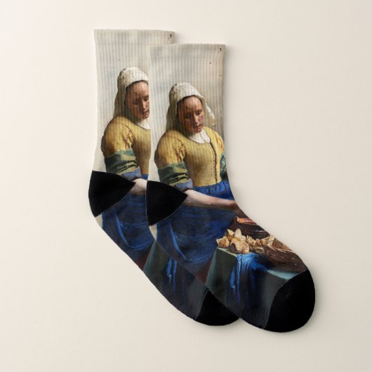 Johannes Vermeer - La Milkmaid (Paire)