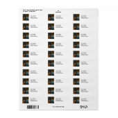 Johannes Vermeer - Lady Seated in een Virginal Etiket (Full Sheet)