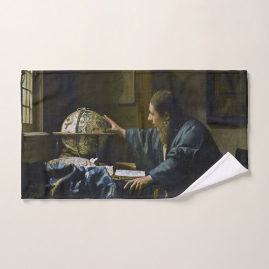 Johannes Vermeer - L'astronome (Serviette à main)